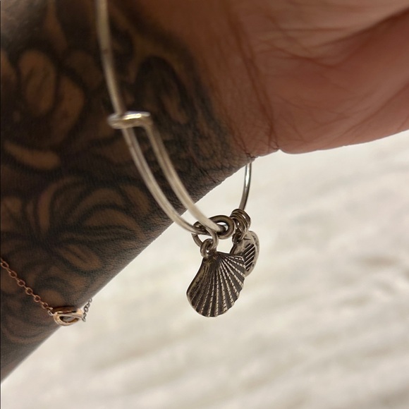 Alex and Ani Seashell Charm Bracelet - Picture 13 of 16